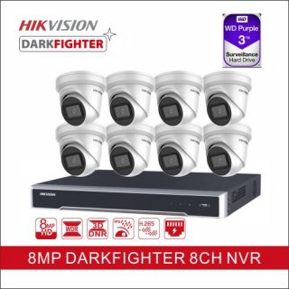 Hikvision 8CH 8MP CCTV Bundle