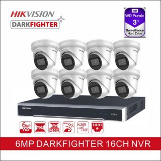 Hikvision 16CH 6MP CCTV Bundle