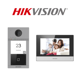 Hikvision DS-KIS604-P IP Intercom Bundle