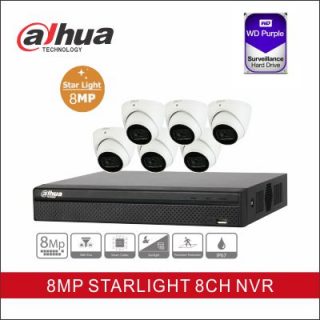 Dahua 8CH 8MP CCTV Bundle