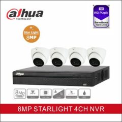 Dahua 4CH 8MP CCTV Bundle
