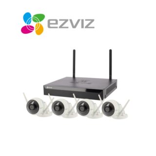 Ezviz Wireless Security Camera Kit 4 Channel 1TB HDD 1080P -CS-BW3424B0-E40